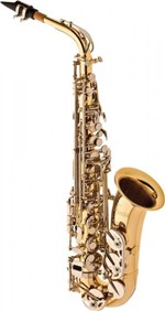 Ficha técnica e caractérísticas do produto Saxofone Alto Eagle em Mib Sa500 Ln