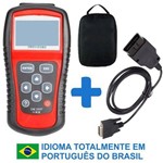 Scanner Automotivo Obdii em Português do Brasil Dm 290p