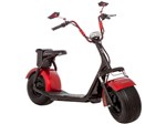 Scooter Elétrica 1000W Vermelha Bull Motors - Ciclo City Agile
