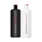 Ficha técnica e caractérísticas do produto Sebastian Kit Penetraitt -shampoo 1 L + Condicionador 1 L