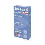 Ficha técnica e caractérísticas do produto Sec Lac 5 Antigalactogênico 0,5mg - 16 Comprimidos - Agener União