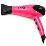 Secador de Cabelo Gama Italy Barbie, 2 Vel, 6 Temp, Rosa/Preto - 220V