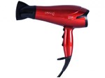 Secador de Cabelo Lizz Unique Red com Íons - 1900W 2 Velocidades Compacto Turmalina