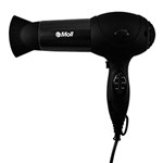 Ficha técnica e caractérísticas do produto Secador de Cabelo Moll Bivolt 1250/1800 W Preto