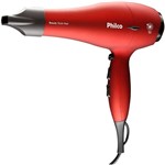 Ficha técnica e caractérísticas do produto Secador de Cabelo Philco Beauty Style Vermelho 110V