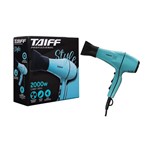 Ficha técnica e caractérísticas do produto Secador de Cabelo Profissional Taiff Style Azul Tiffany 2000w - 220v