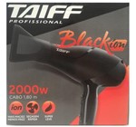 Ficha técnica e caractérísticas do produto Secador Taiff Black Íon 2000w