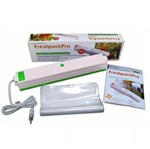 Seladora a Vacuo Portatil Embaladora de Alimentos + Sacolas Freshpack Pro 110v - Alcateia