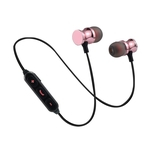 Ficha técnica e caractérísticas do produto Bluetooth earphone Sem fio Bluetooth Mini Magnetic In-Ear Headphones Binaural som estéreo de alta qualidade fone de ouvido de cancelamento de ruído Headset