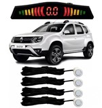 Ficha técnica e caractérísticas do produto Sensor de Estacionamento Ré Renault Duster Todos Branco - Overvision