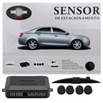 Ficha técnica e caractérísticas do produto Sensor P/ Estacionar Sur-Vision C/ 4 Sensores Sonoros e Visor 6508 - Preto