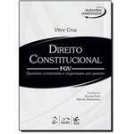 Ficha técnica e caractérísticas do produto Serie Questoes Comentadas - Direito Constitucional - Fgv
