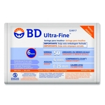 Ficha técnica e caractérísticas do produto Seringa Bd Insulina Ultra Fine 50U Agulha 6 x 0,25mm 10 Unidades
