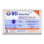 Ficha técnica e caractérísticas do produto Seringa de Insulina Bd U-F 6X25 C/10