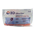 Ficha técnica e caractérísticas do produto Seringa Insulina Ultra Fine 50ui 6x0,25mm Bd 10un