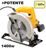 Serra Circular Elétrica 7 1/4'' 1400w 127v DWE560BR Dewalt