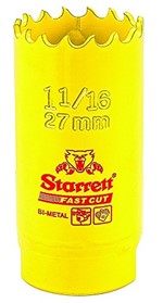 Ficha técnica e caractérísticas do produto Serra Copo Starrett Fast Cut 1.1/16" (27mm)