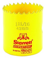 Ficha técnica e caractérísticas do produto Serra Copo Starrett Fast Cut 1.11/16" (43mm)