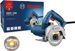 Ficha técnica e caractérísticas do produto Serra Mármore Bosch Gdc 150 Titan 1500w + 2 Discos de Corte