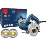 Ficha técnica e caractérísticas do produto Serra Mármore Titan Gdc150 220v Bosch Com 2 Discos Maquifer