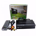 Ficha técnica e caractérísticas do produto Set Top Box Mini Conversor Receptor Tv Digital Gravador HD - Ke