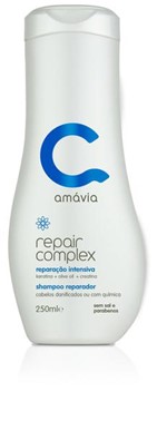 Ficha técnica e caractérísticas do produto Shampoo Amávia Repair Complex 250ml