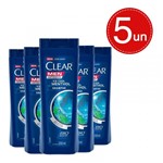 Ficha técnica e caractérísticas do produto Shampoo Anticaspa Clear Men Ice Cool Menthol 200Ml Leve 5 Pague 3