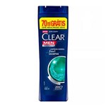Ficha técnica e caractérísticas do produto Shampoo Anticaspa Clear Men Limpeza Diária 2 em 1 400ml + 70ml - Único