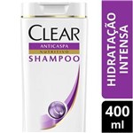 Ficha técnica e caractérísticas do produto Shampoo Anticaspa Clear Women Hidratação Intensa - 400ml