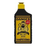 Ficha técnica e caractérísticas do produto Shampoo Bomba Danger Barba e Cabelo Barba Forte 250ml