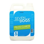Ficha técnica e caractérísticas do produto Shampoo Cachorro Pelos Claros Seven Dogs 5l
