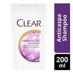 Ficha técnica e caractérísticas do produto Shampoo Clear Anticaspa Hidratação Intensa 200ml