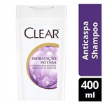 Ficha técnica e caractérísticas do produto Shampoo Clear Anticaspa Hidratação Intensa 400ml