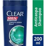 Ficha técnica e caractérísticas do produto Shampoo Clear 2 em 1 Limpeza Diária 200ml