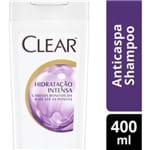 Ficha técnica e caractérísticas do produto Shampoo Clear Hidratação Intensa 400ml Cx. C/ 12 Un.
