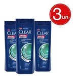 Ficha técnica e caractérísticas do produto Shampoo Clear Men Anticaspa Limpeza Diária 2 em 1 400ml