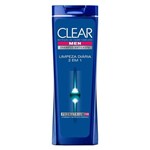 Ficha técnica e caractérísticas do produto Shampoo Clear Men Anticaspa Limpeza Diária 2 em 1 com 200ml - Unilever