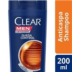 Ficha técnica e caractérísticas do produto Shampoo Clear Men Queda Control 200ml