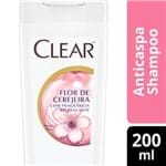 Ficha técnica e caractérísticas do produto Shampoo Clear Women Anticaspa Flor de Cerejeira 200ml