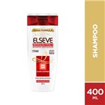 Ficha técnica e caractérísticas do produto Shampoo Elseve Reparação Total 5+ L'Oréal Paris 400ml