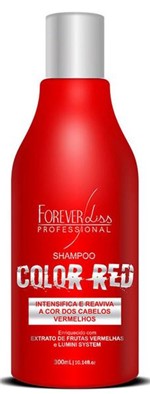 Ficha técnica e caractérísticas do produto Shampoo Forever Liss Color Red Shampoo 300ml