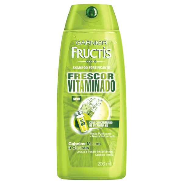 Ficha técnica e caractérísticas do produto Shampoo Fructis Frescor Vitaminado 200 Ml