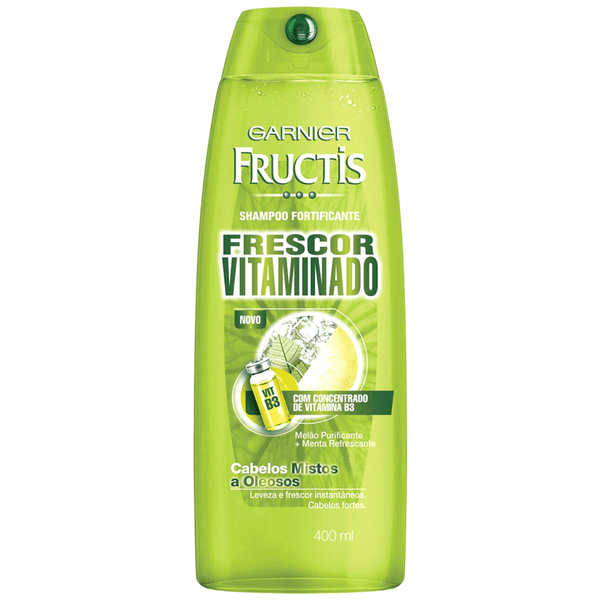 Ficha técnica e caractérísticas do produto Shampoo Fructis Frescor Vitaminado 400ml