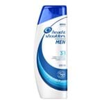 Ficha técnica e caractérísticas do produto Shampoo de Cuidados com a Raiz Head & Shoulders Men 3 em 1 400ml