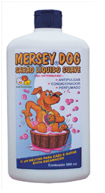 Ficha técnica e caractérísticas do produto Shampoo Mersey Dog Antipulga