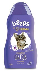 Ficha técnica e caractérísticas do produto Shampoo para Gatos Beeps Estopinha Pet Society - 500ml