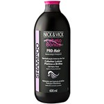 Ficha técnica e caractérísticas do produto Shampoo Pro-Hair Revitalização Intensa Cabelos Loiros Oil Palm Tree 600ml - Nick & Vick