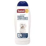 Ficha técnica e caractérísticas do produto Shampoo Sanol Dog Tonalizante Para Pelos Claros - 500ml