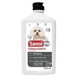 Ficha técnica e caractérísticas do produto Shampoo Sanol Dog Tonalizante Pelos Claros - 500 ML