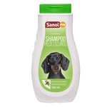Ficha técnica e caractérísticas do produto Shampoo Sanol Pelos Escuros Cães 500ML